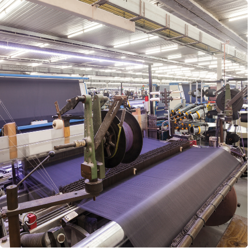 Maquinaria de fabricación de textiles